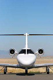 Private corporate jet